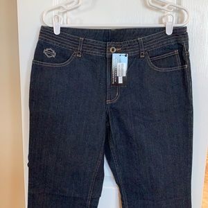 Harley-Davidson Dark Blue Jeans with Decor
